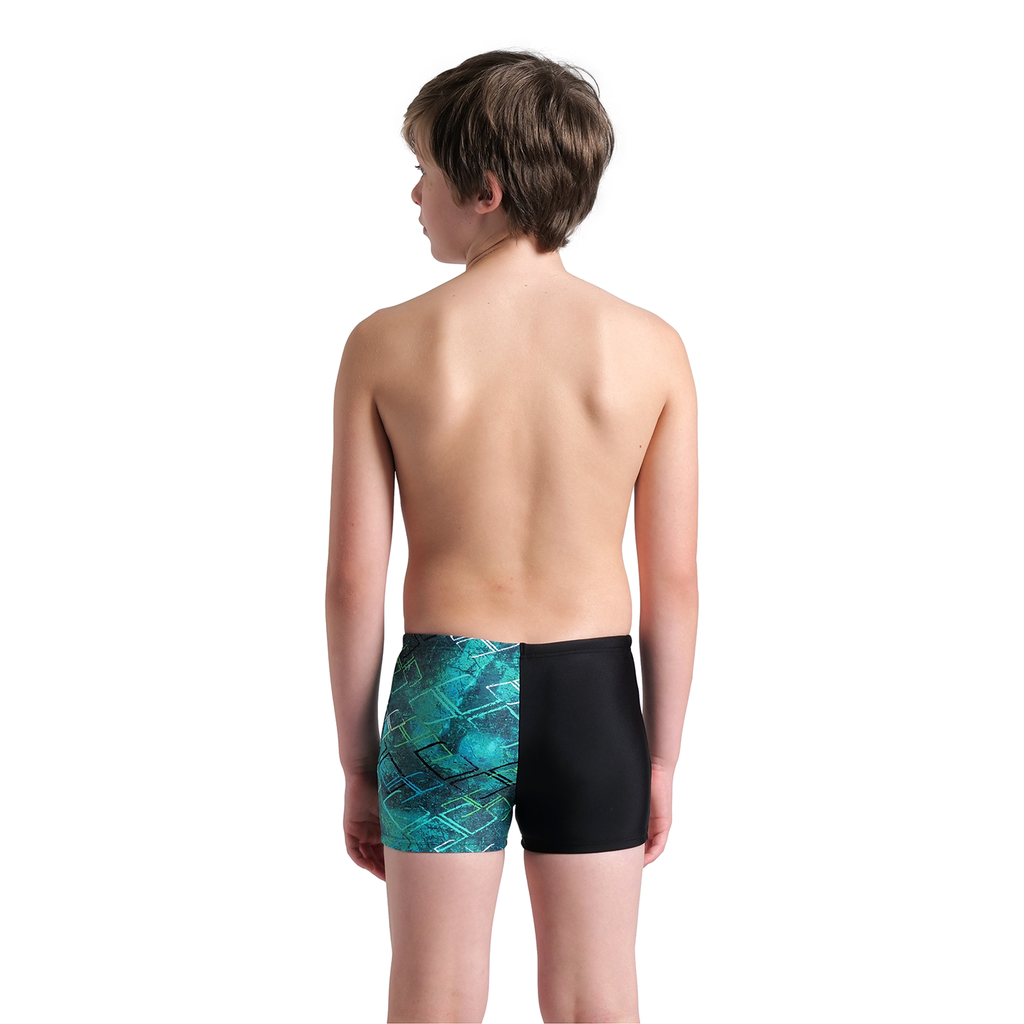 B Arena Daly Swim Short Swim Short black/water multi model_bild_back_brandshop