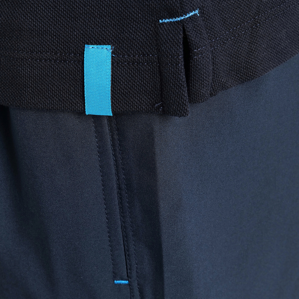 Arena Team Poloshirt Solid Cotton in BLAU