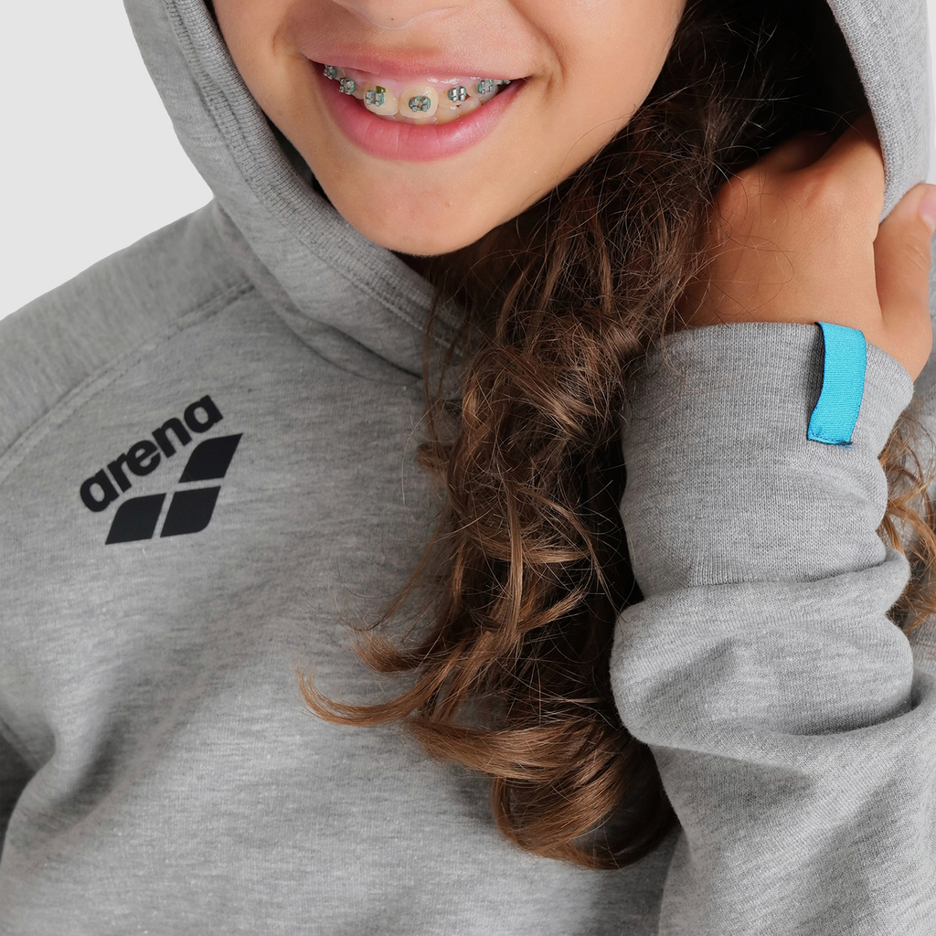 Arena Team Hooded Sweat Panel in GRAU