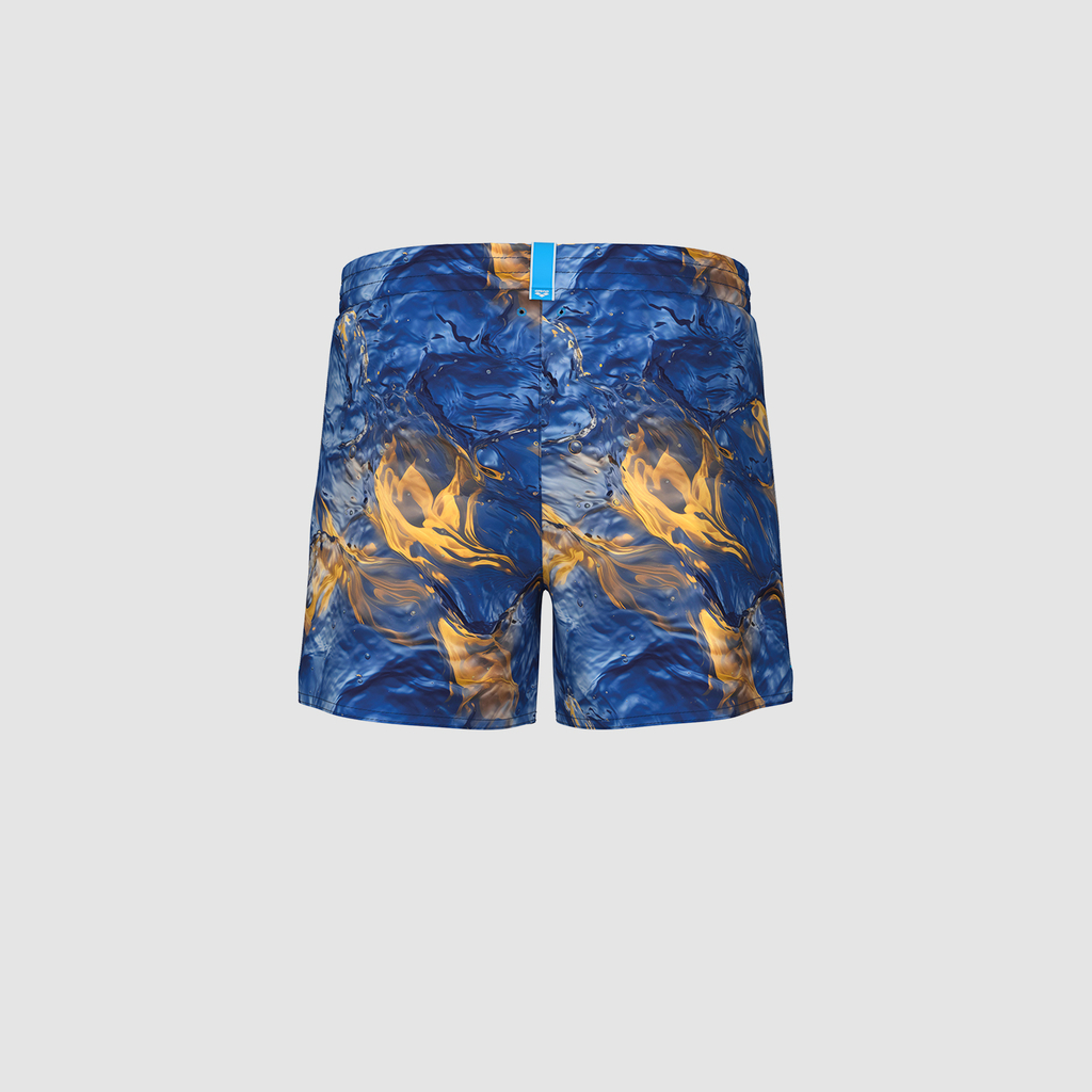 Arena M Beach Short Allover Beach Short in BLAU