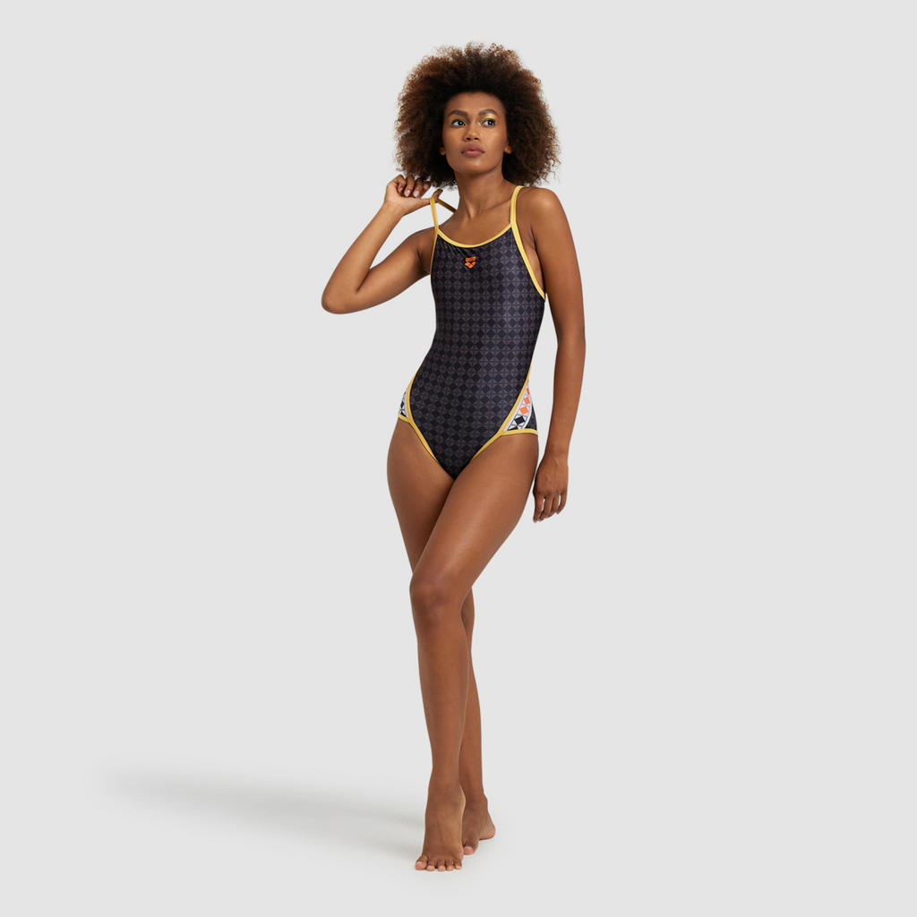 Arena Arena 50th Swimsuit Super Fly Back Badeanzug in SCHWARZ