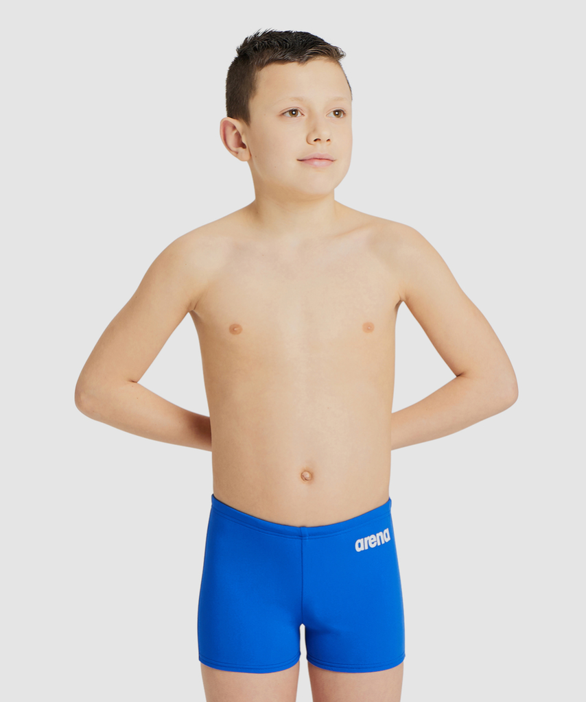 Team Swim Short Solid royal/white model_bild_brandshop