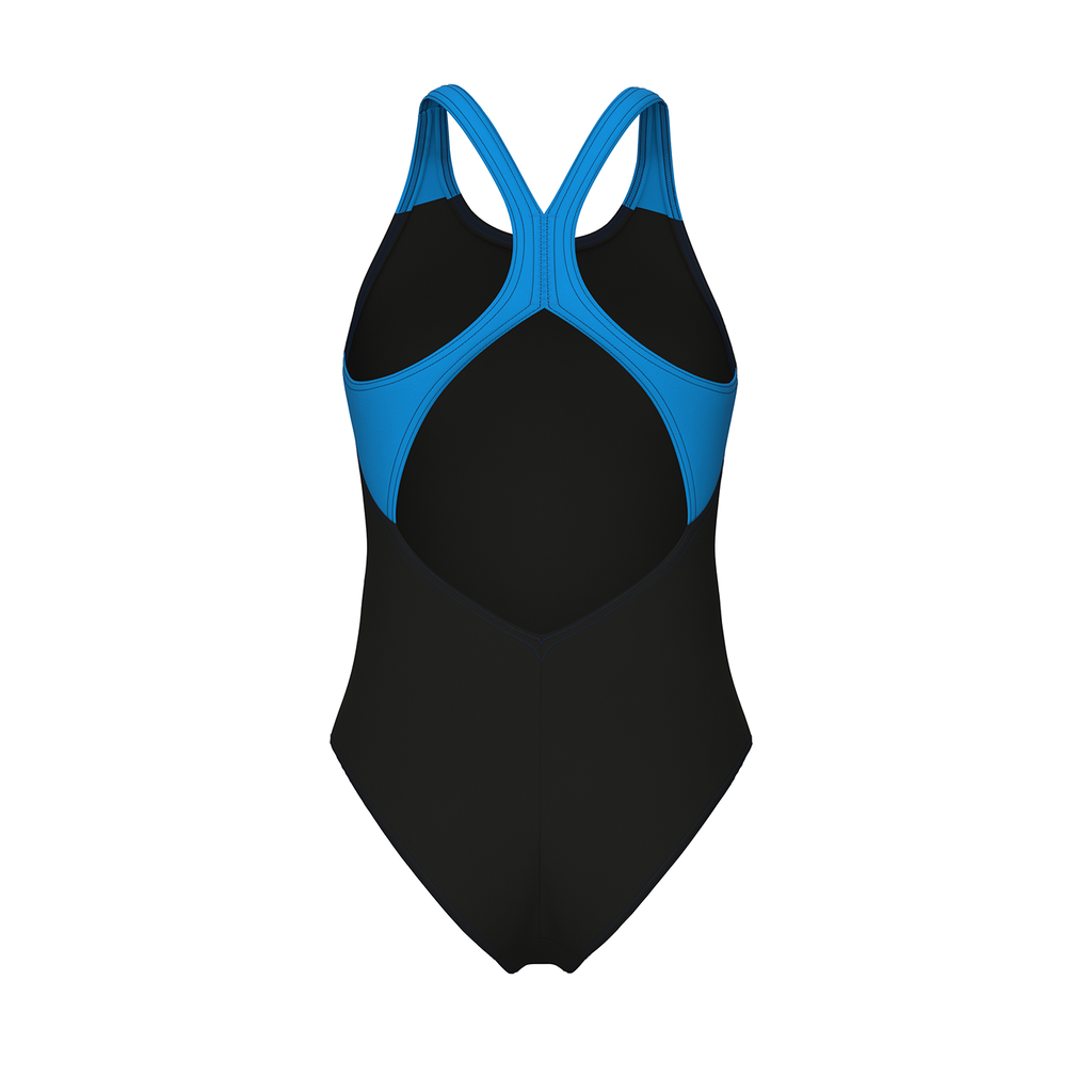 Arena W Arena Ripples Swimsuit V Back B Badeanzug in SCHWARZ