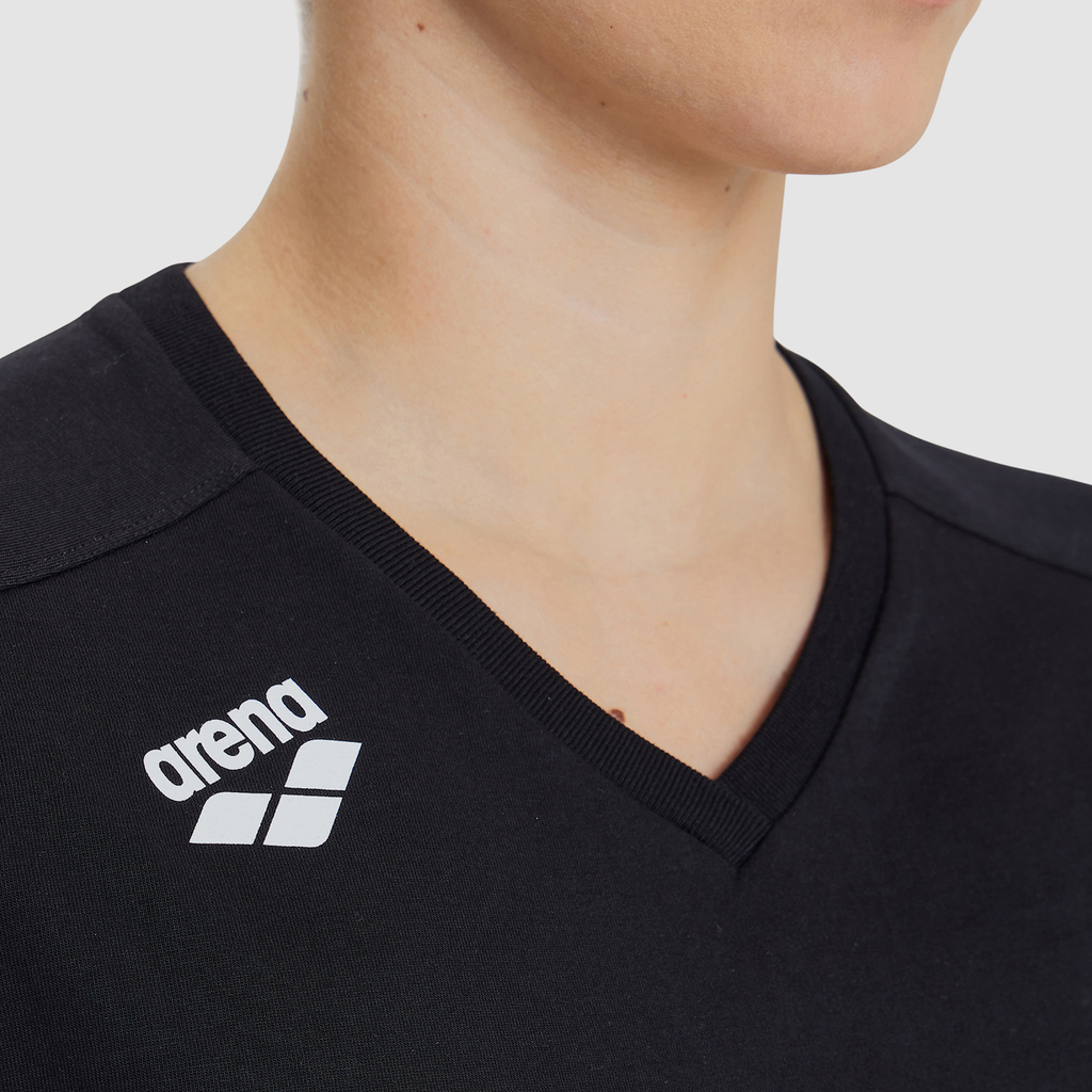 Arena Team T-Shirt Panel in SCHWARZ