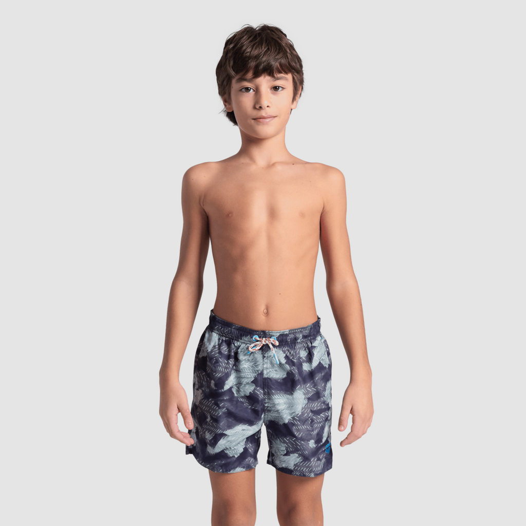 B Beach Boxer Allover Beach Short asphalt/multi Hauptbild_brandshop