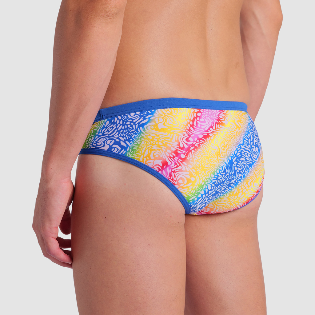 Arena M Arena Swim Briefs Printed Swim Slip in MEHRFARBIG