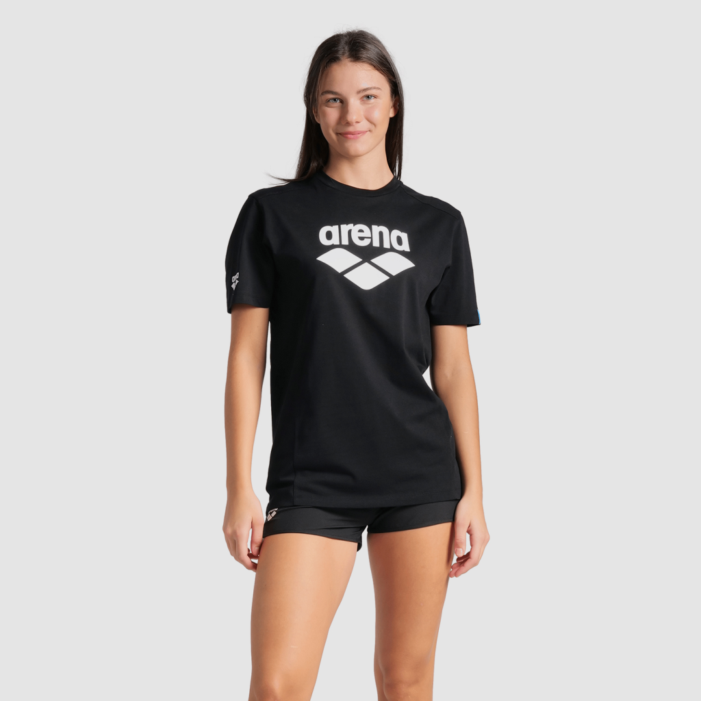 Arena T-Shirt Logo T-Shirt in SCHWARZ