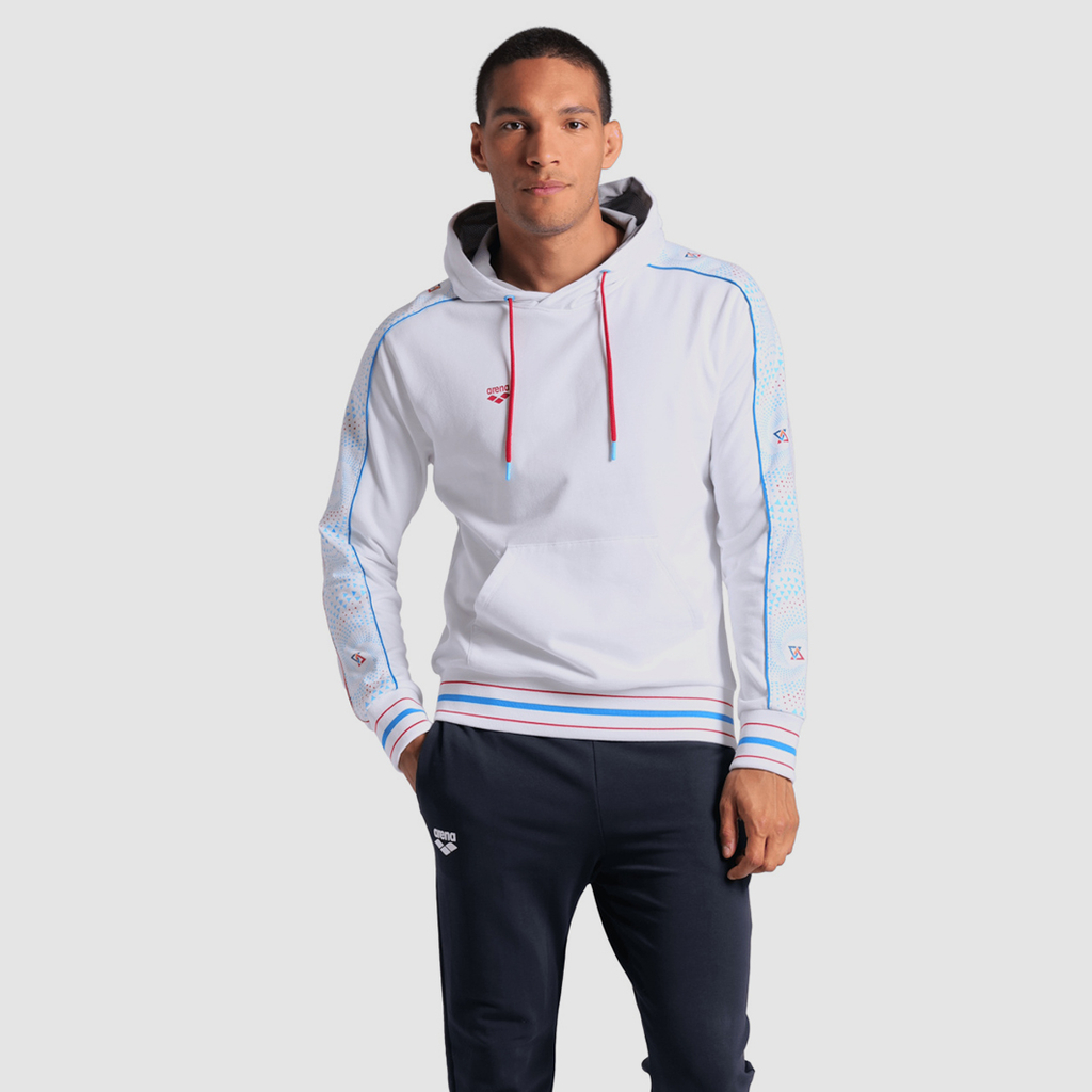 Arena Arena Fireflow Hooded Sweat Inserts Kapuzenpullover in WEISS