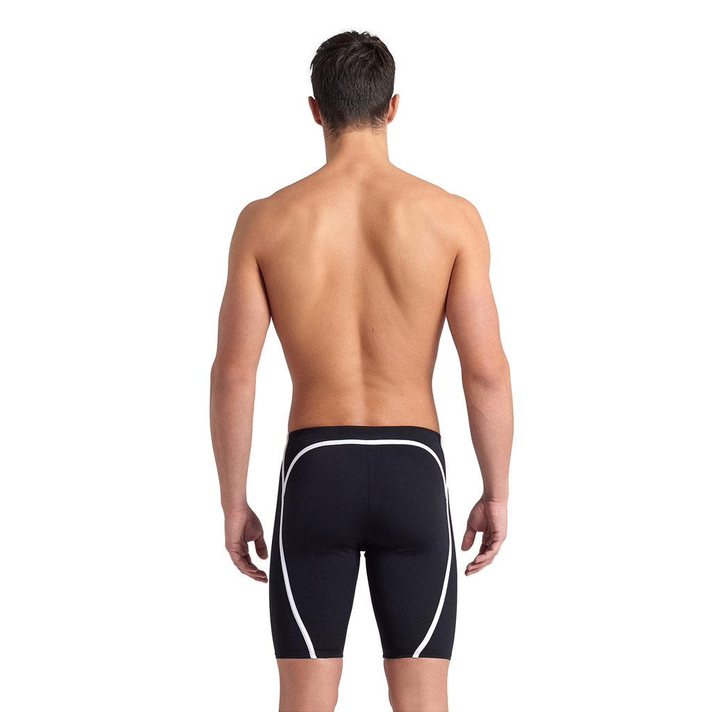 Arena Pro_File Swim Jammer black/white model_bild_back_brandshop