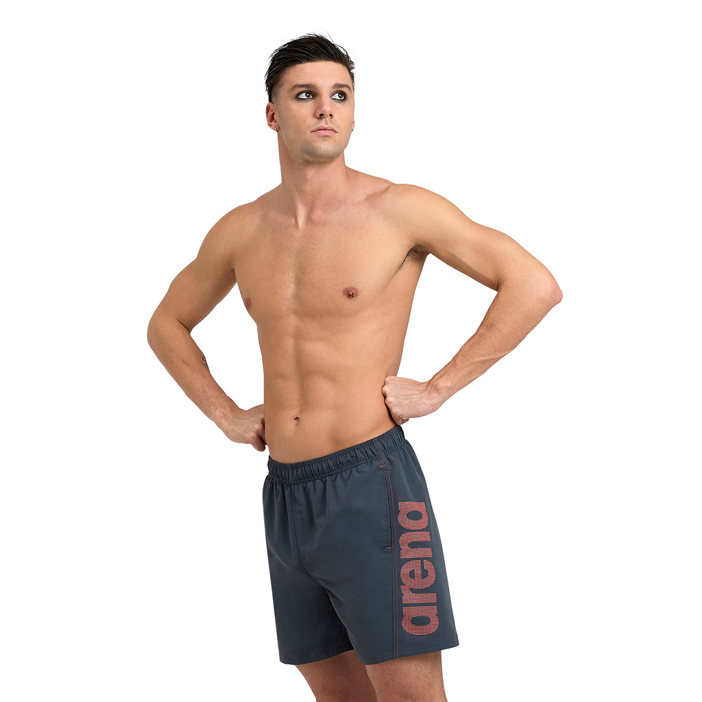 Arena Fundamentals Arena Logo Boxer R in GRAU