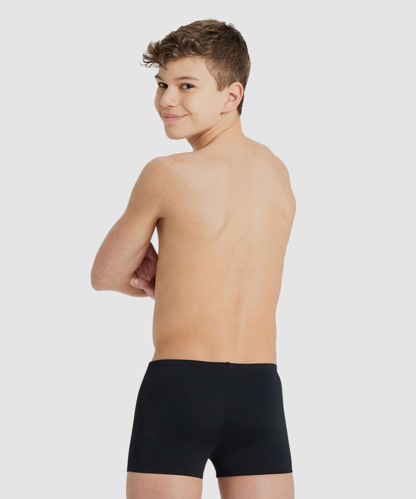 Team Swim Short Solid black/white model_bild_back_brandshop