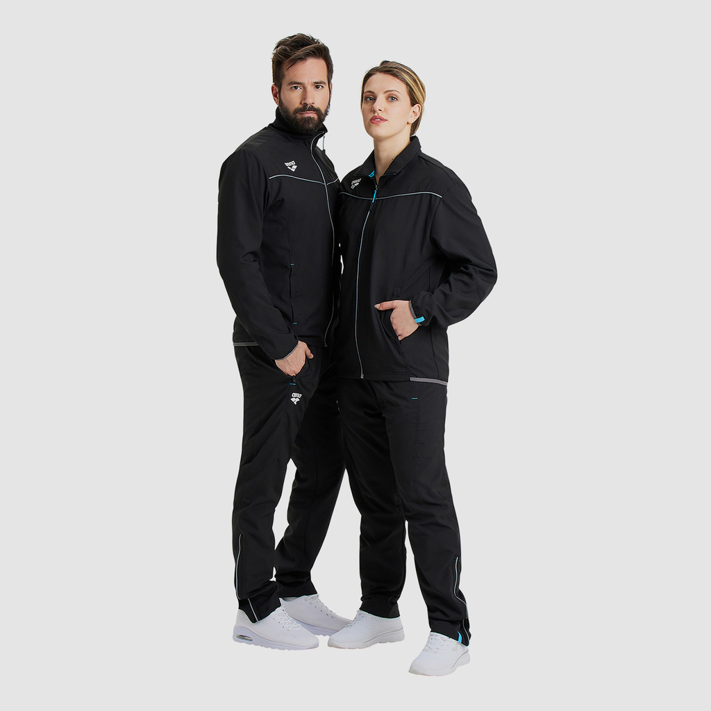 Arena Team Jacket Panel in SCHWARZ