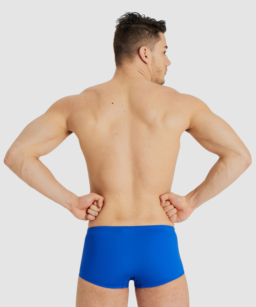 Team Swim Low Waist Short Solid royal/white model_bild_back_brandshop