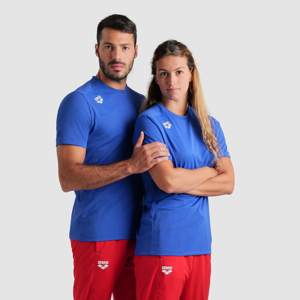 Arena Team T-Shirt Solid in BLAU