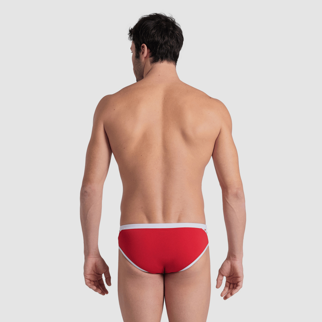 Arena Arena Icons Swim Briefs Solid Swim Slip in ROT