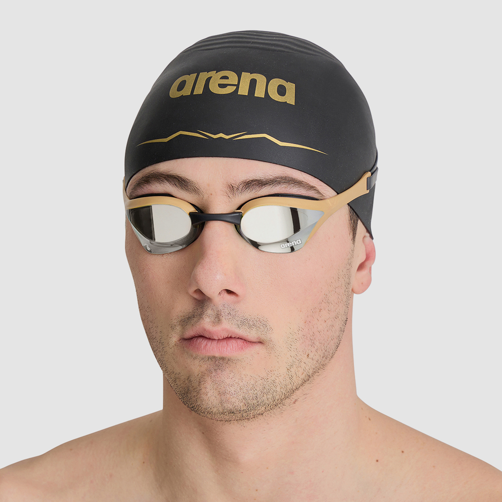 Cobra Ultra Swipe Mirror Schwimmbrille silver/gold model_bild_brandshop