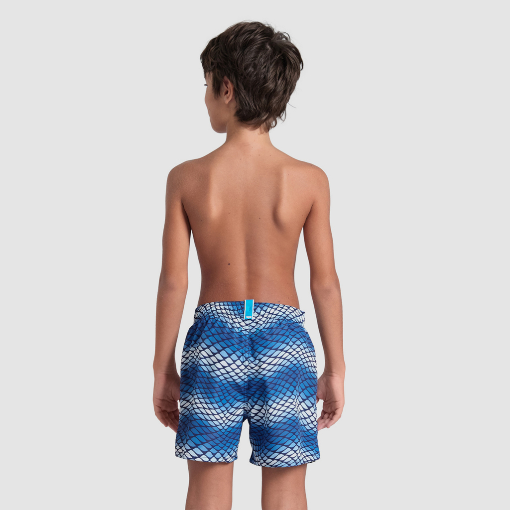 B Beach Boxer Allover Beach Short blue lake/multi model_bild_back_brandshop