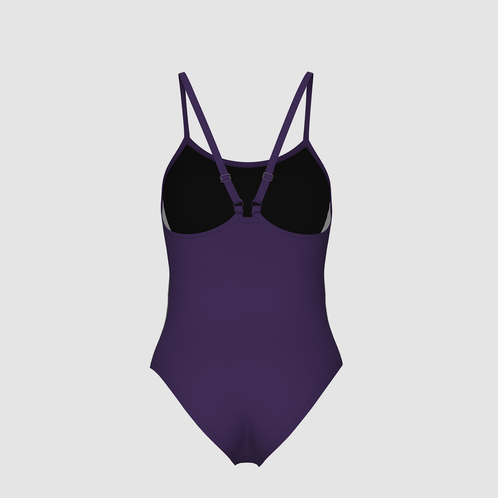 Arena Arena Water Touch Swimsuit Closed Back Badeanzug in VIOLETT