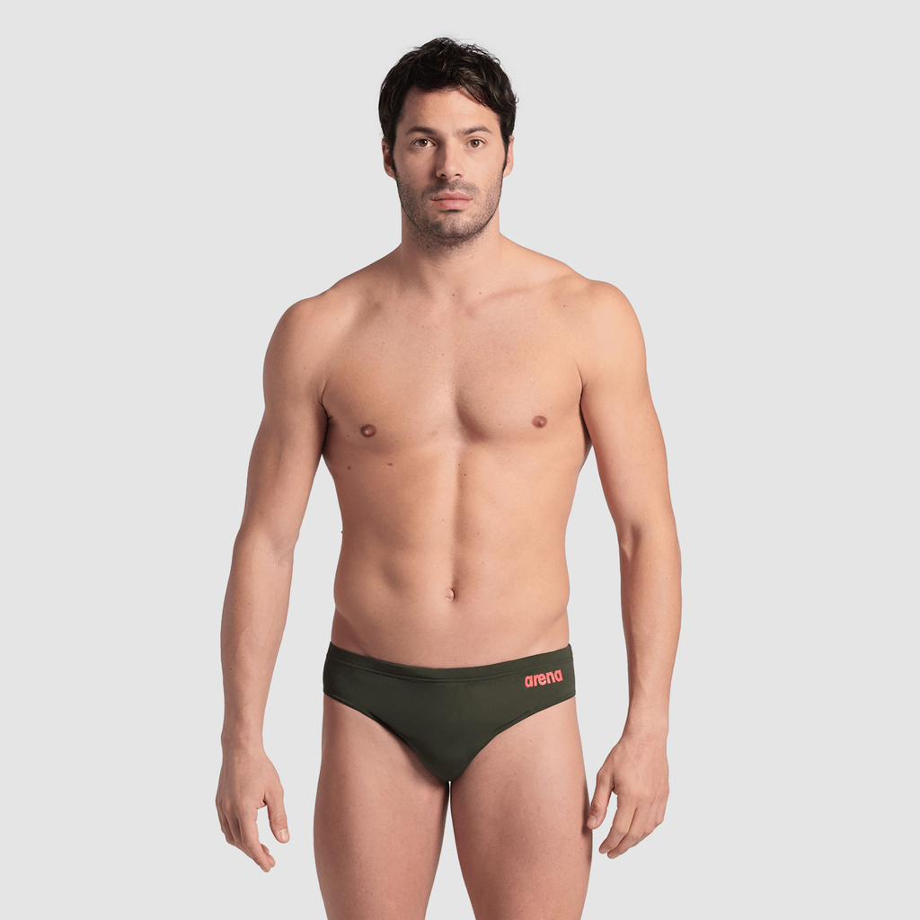 M Team Swim Briefs Solid Swim Slip dark sage Hauptbild_brandshop