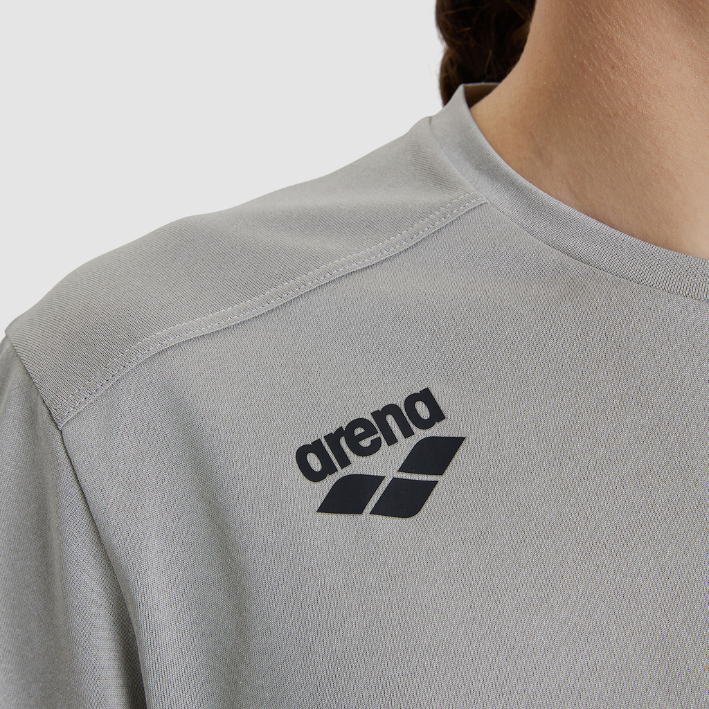 Arena Team T-Shirt Solid in GRAU