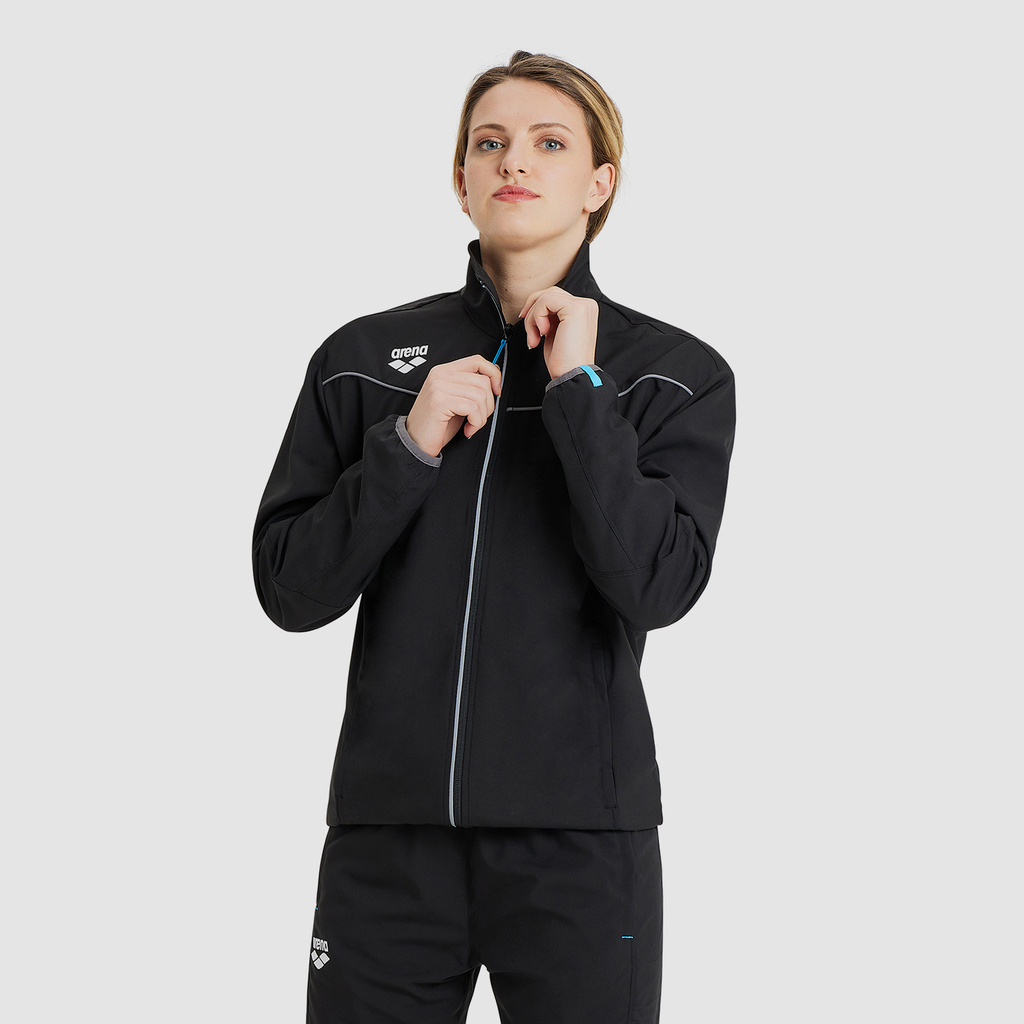 Arena Team Jacket Panel in SCHWARZ