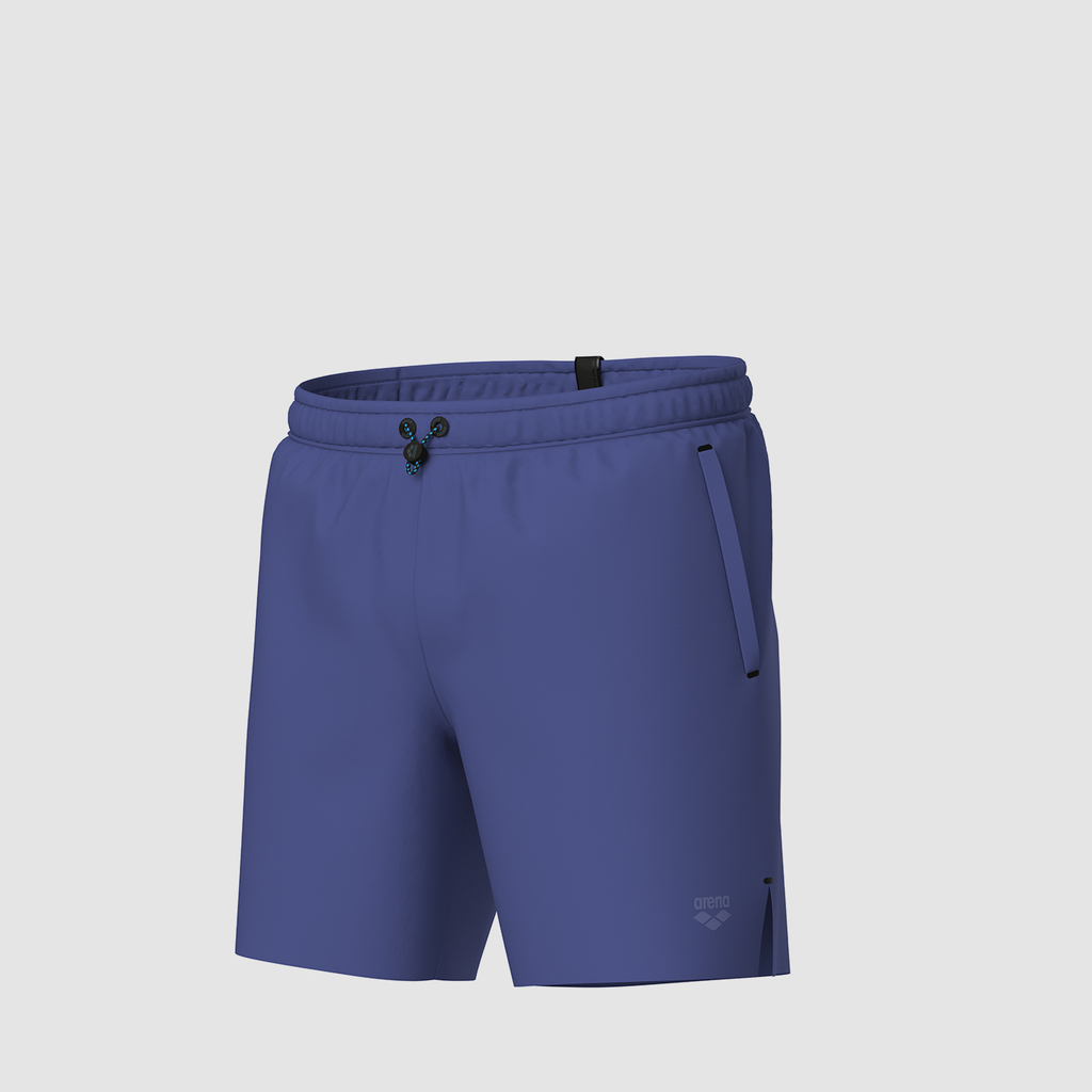 Arena M Arena Evo Beach Boxer Solid Beach Short in BLAU