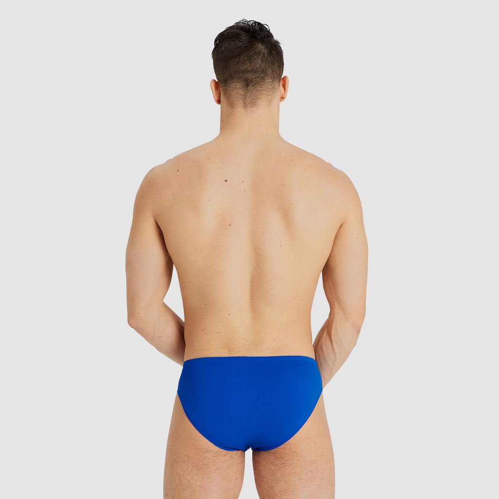 M Team Swim Briefs Solid Swim Slip royal/white rueckseite_bild_brandshop