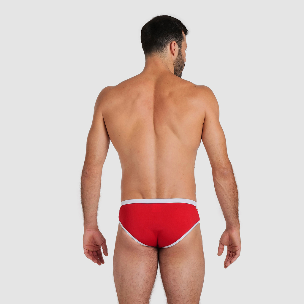 Arena Arena Icons Swim Briefs Solid Swim Slip in ROT