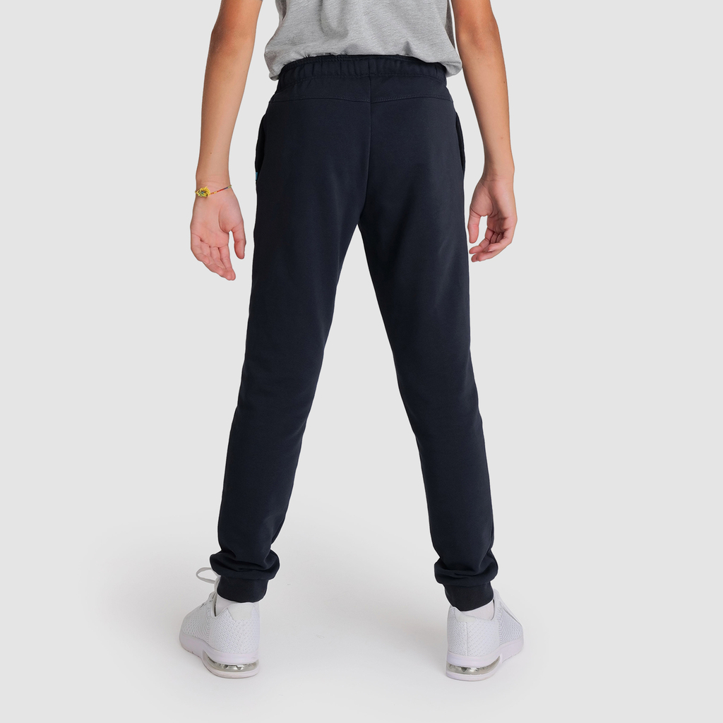 Team Pant Solid navy model_bild_back_brandshop