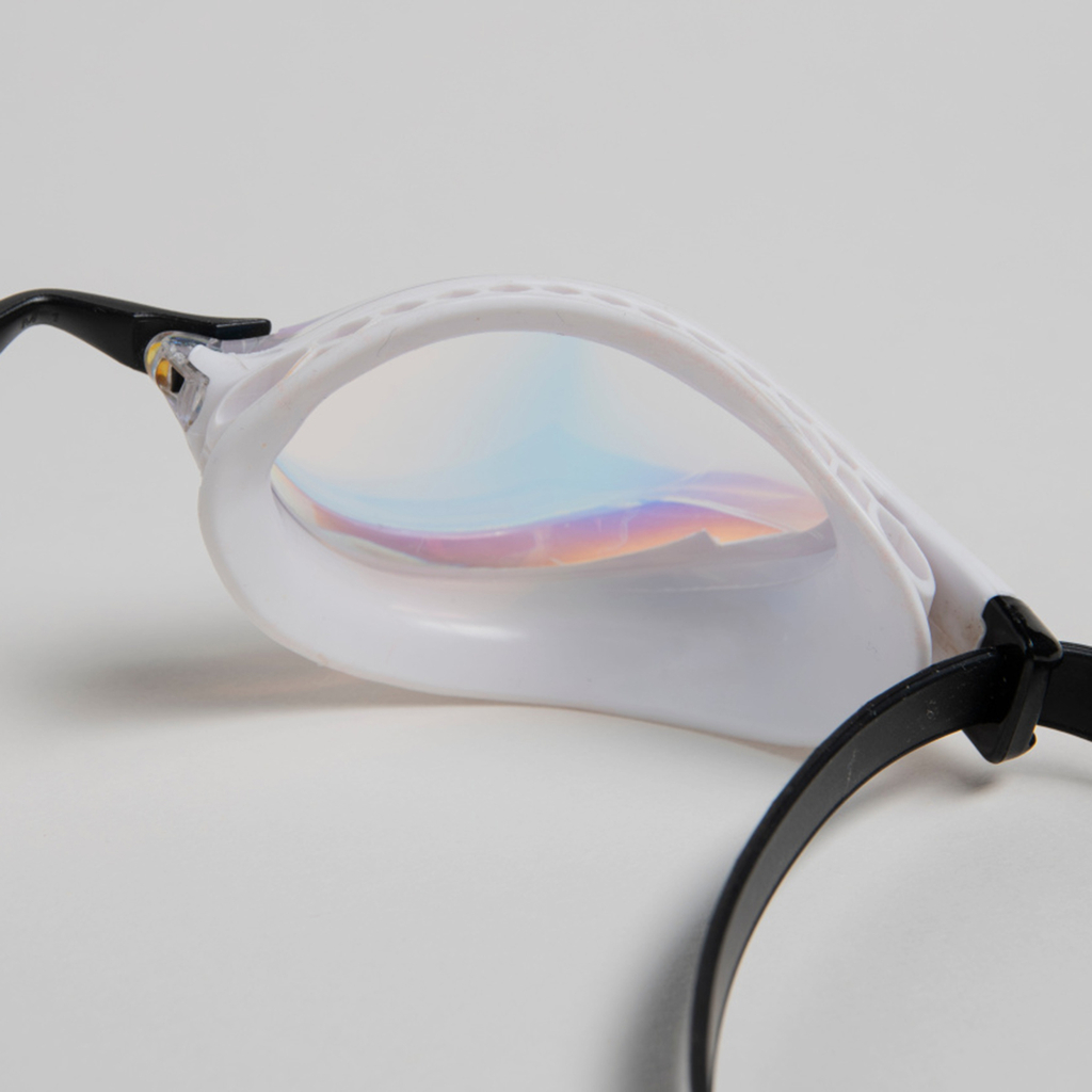 Arena Air-Speed Mirror Schwimmbrille in WEISS