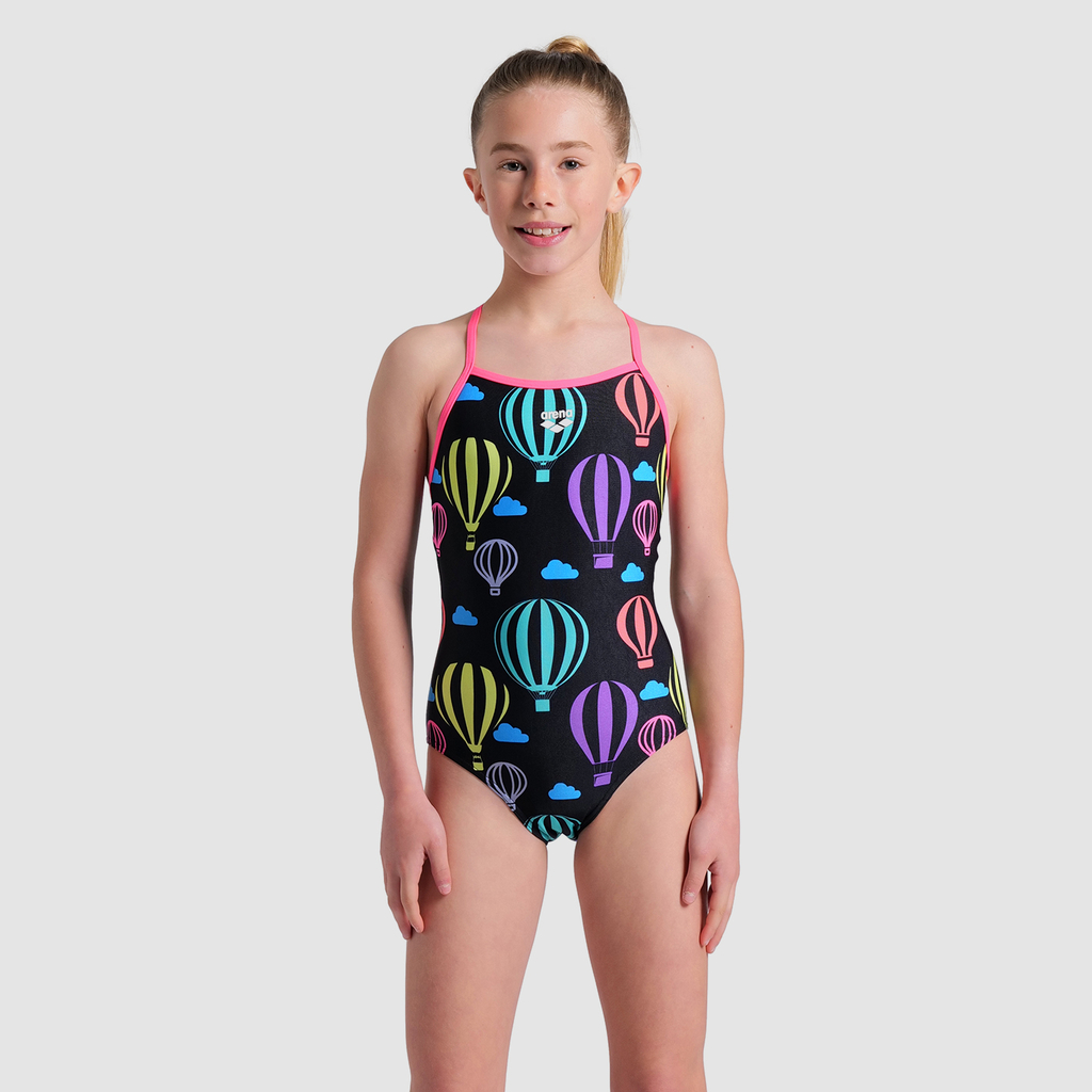 G Arena Balloons Swimsuit Lightdrop Back Badeanzug black multi/shocking pink Hauptbild_brandshop