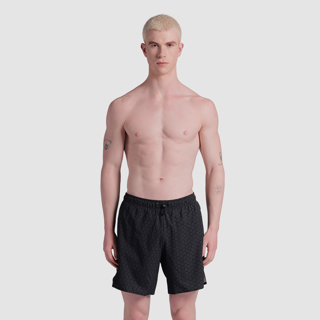 M Arena Evo Beach Boxer Ao Beach Short black/asphalt Hauptbild_brandshop