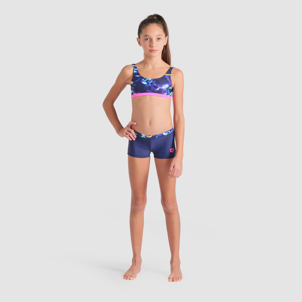 Arena G Arena Soap Bubbles Bikini Bralette Bikini Set in BLAU