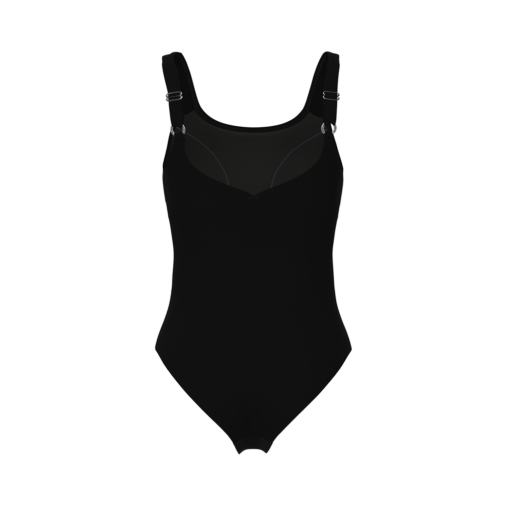 Arena W Arena Swimsuit Alice Wing Back C Cup Figurformender Badeanzug in SCHWARZ