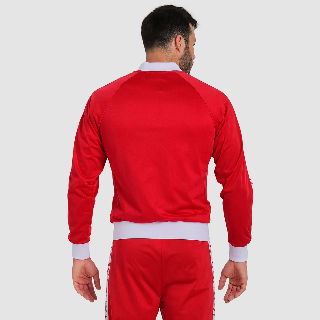 Relax Iv Team Freizeitjacke red/white/red rueckseite_bild_brandshop