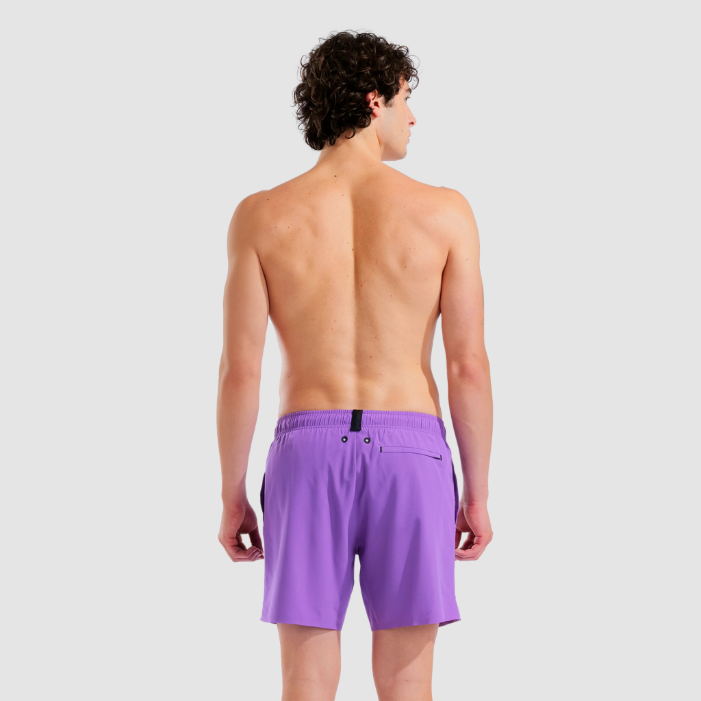 Arena M Arena Evo Beach Boxer Solid Beach Short in VIOLETT