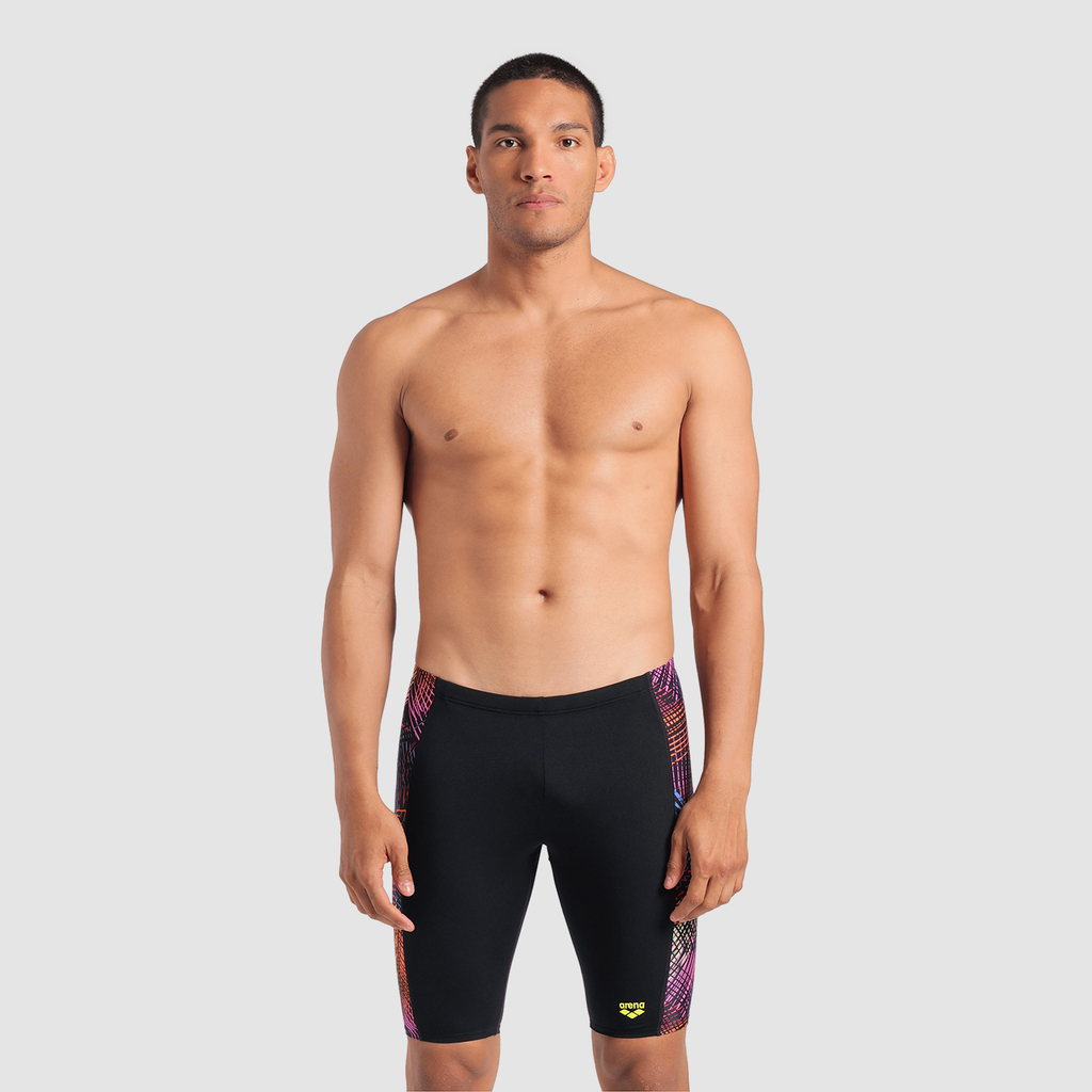 M Arena Energy Swim Jammer Wettkampfjammer black/black multi Hauptbild_brandshop