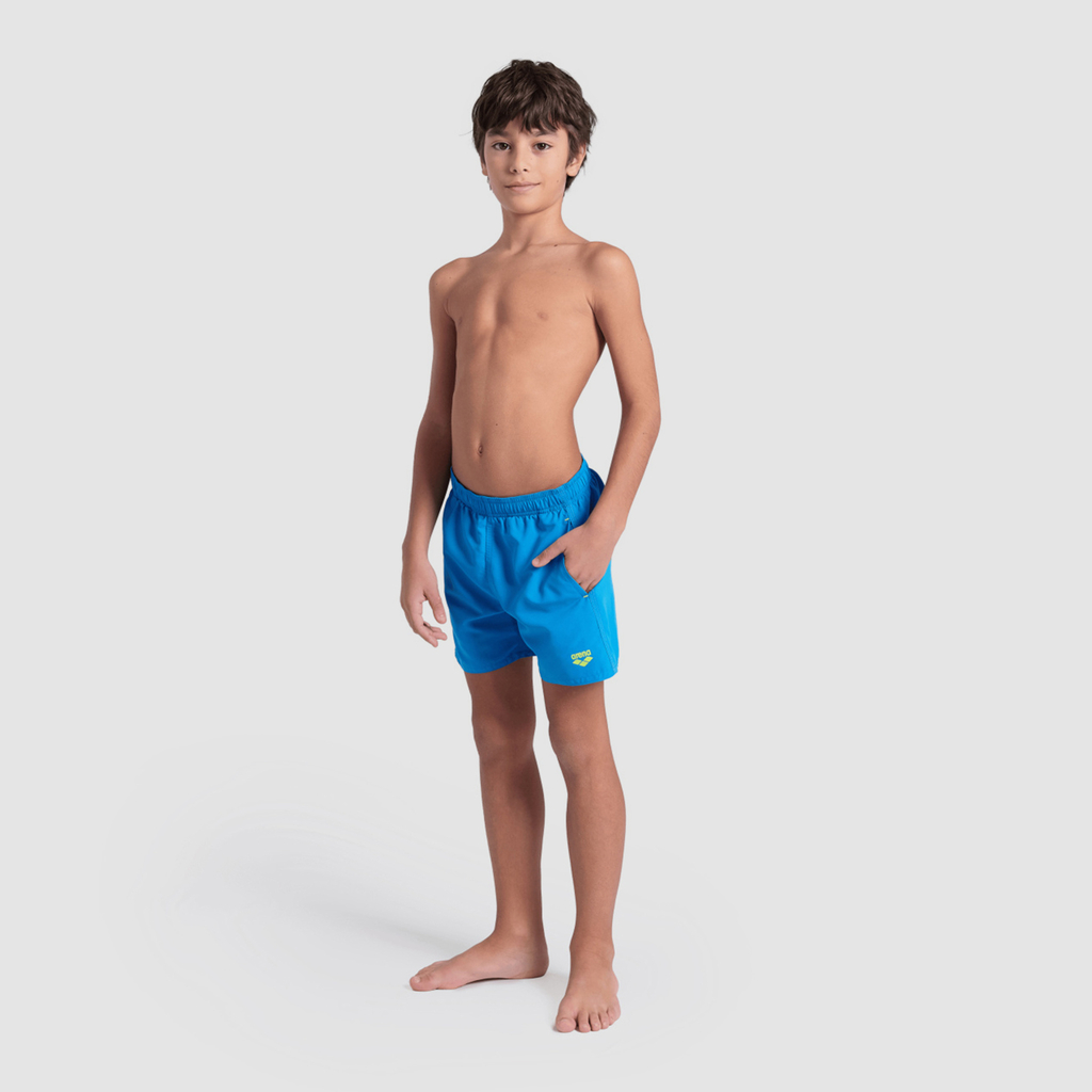 Arena Beach Boxer Solid R in BLAU