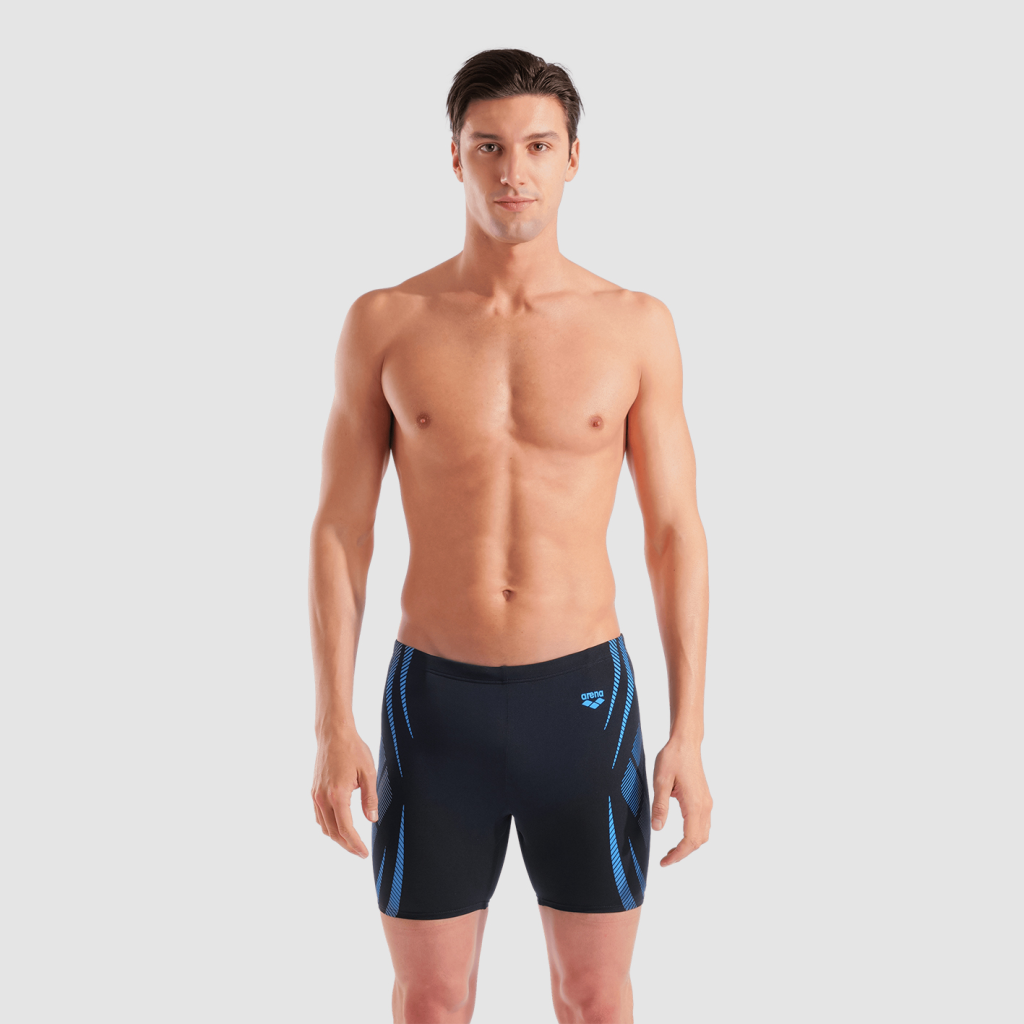 Arena M Arena Poseidonia Swim Mid Jammer Swim Midjammer in SCHWARZ