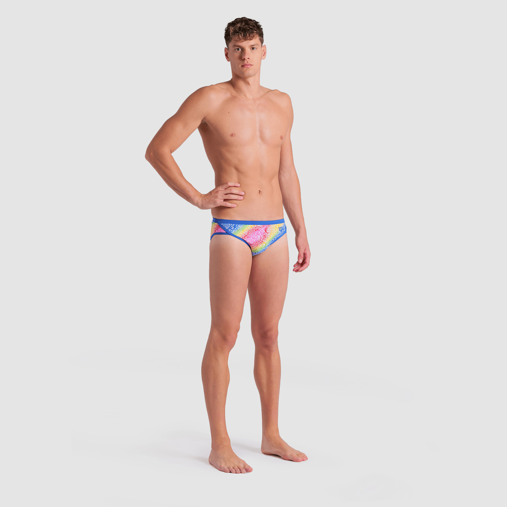 Arena M Arena Swim Briefs Printed Swim Slip in MEHRFARBIG