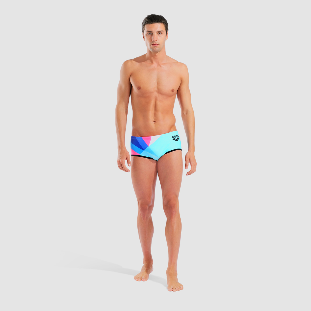 Arena M Arena One Placement Low Waist Short Swim Low Waist Short in MEHRFARBIG