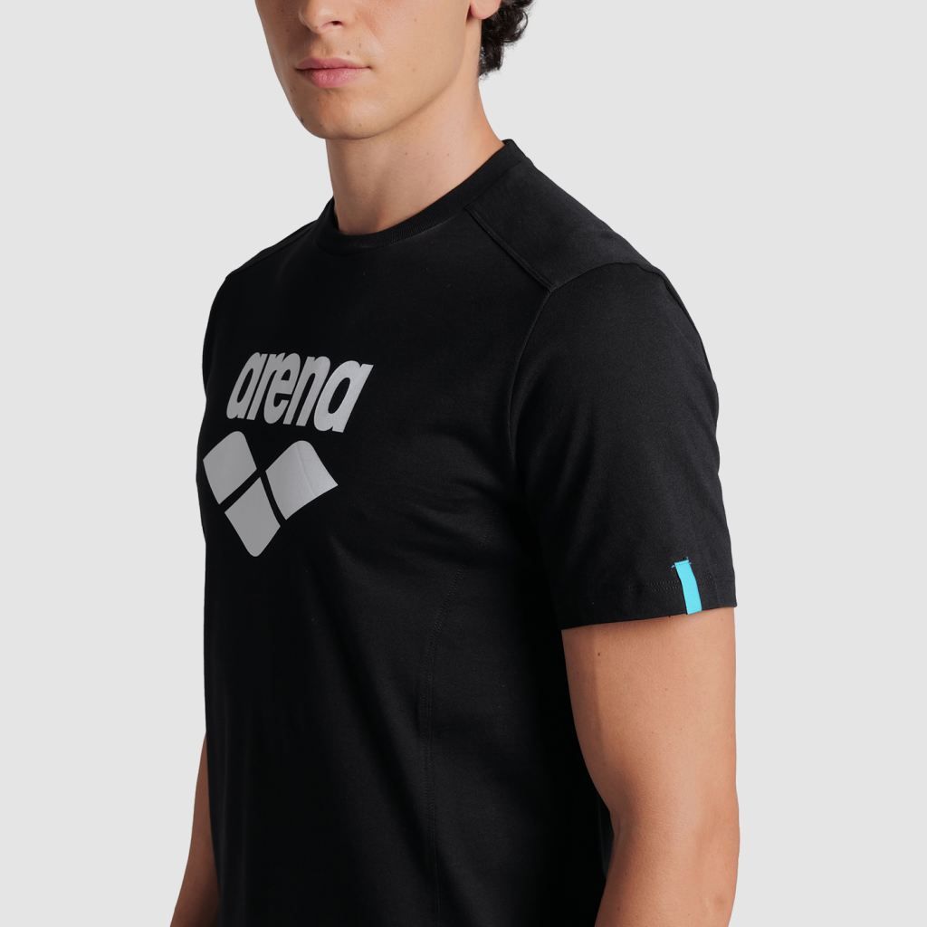 Arena T-Shirt Logo T-Shirt in SCHWARZ