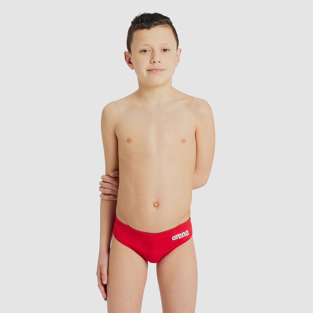 Team Swim Briefs Solid Swim Slip red/white Hauptbild_brandshop