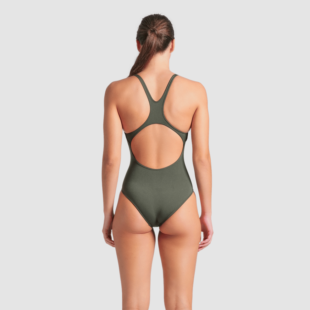 Arena Team Swimsuit Swim Pro Solid Badeanzug in GRÜN
