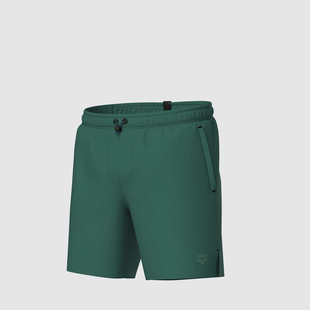 Arena M Arena Evo Beach Boxer Solid Beach Short in GRÜN