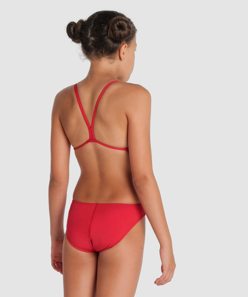 Team Swimsuit Challenge Solid Badeanzug red/white model_bild_back_brandshop