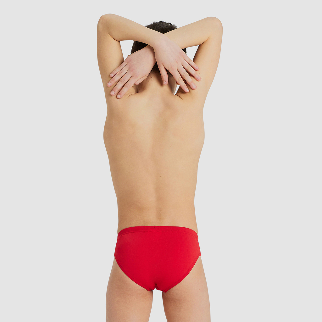 Team Swim Briefs Solid Swim Slip red/white rueckseite_bild_brandshop