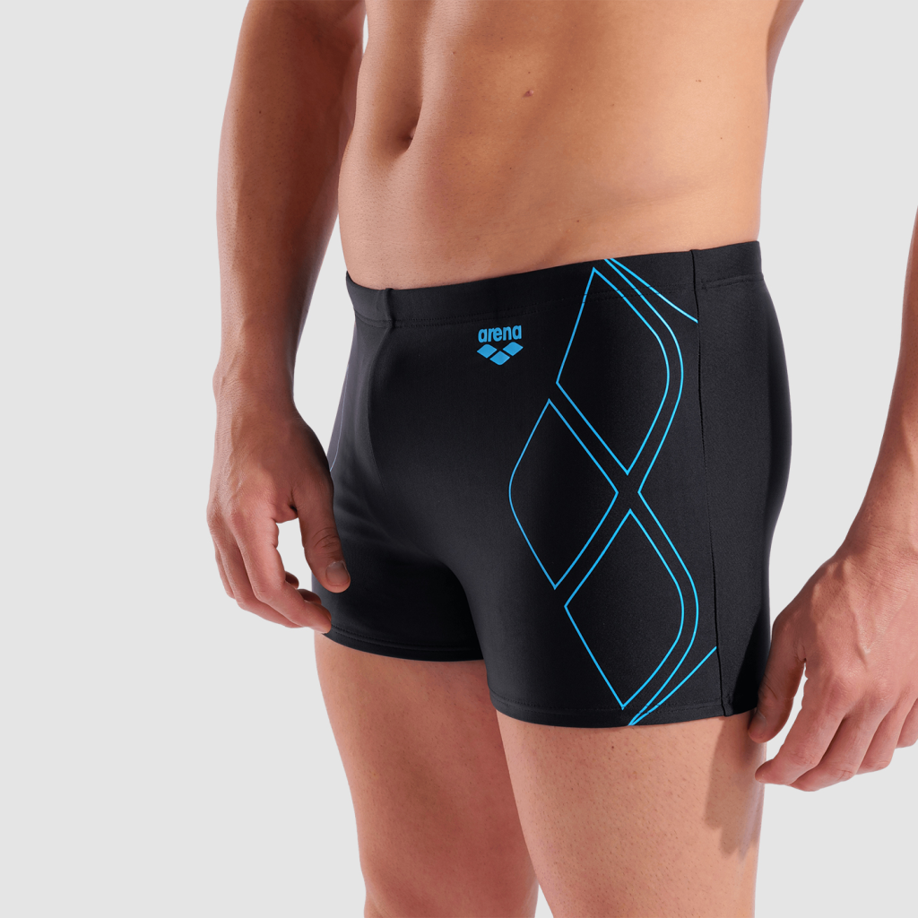 Arena M Arena Graphic Swim Short Swim Short in SCHWARZ