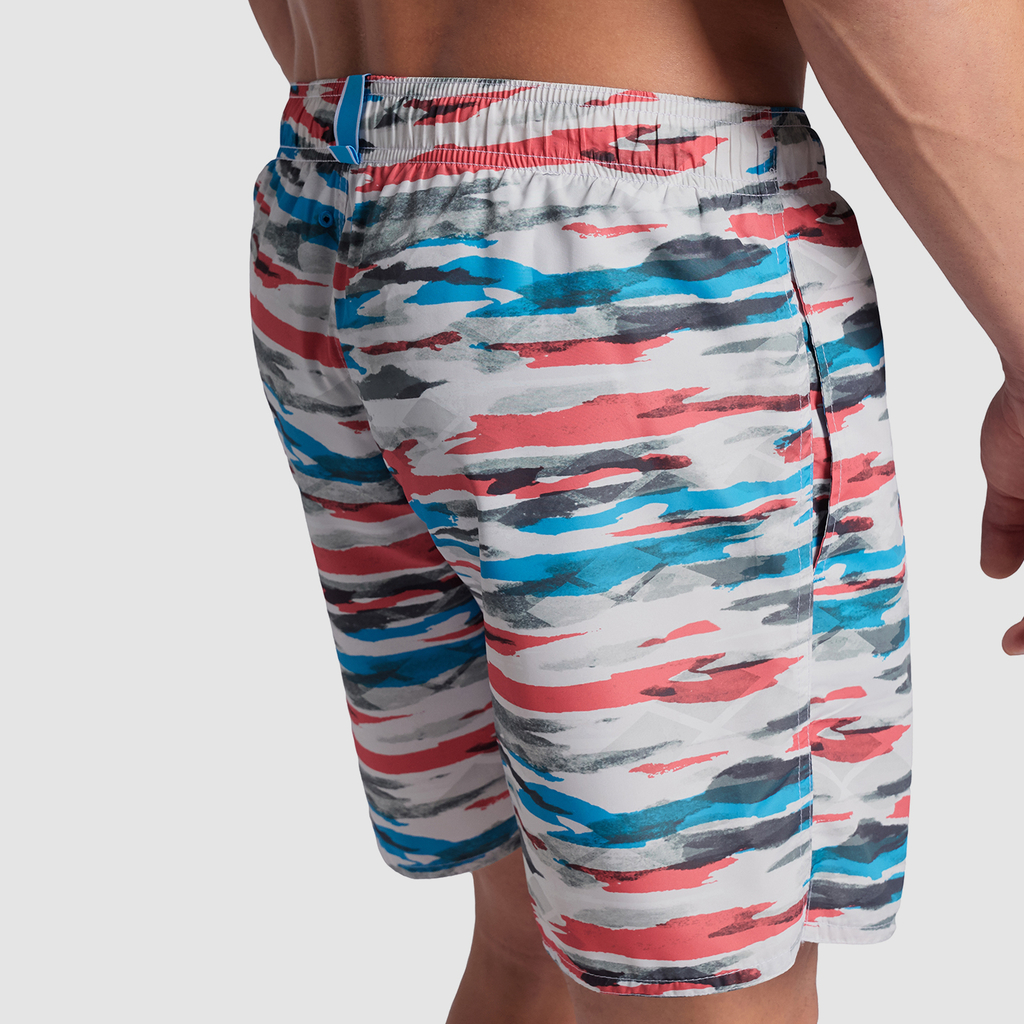 Arena M Beach Boxer Allover Beach Short in MEHRFARBIG