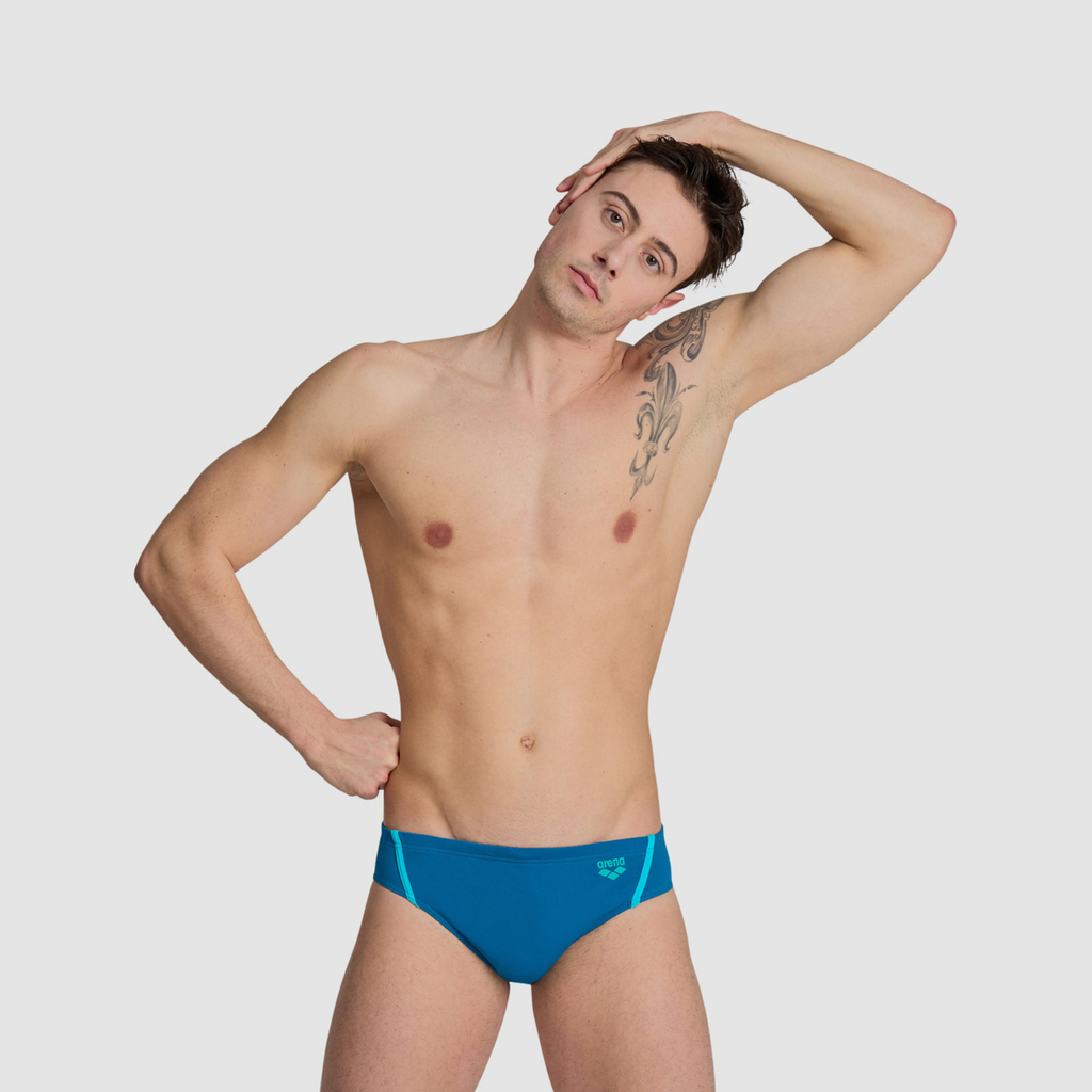 Arena Pro_File Swim Briefs Swim Slip blue cosmo/water Hauptbild_brandshop